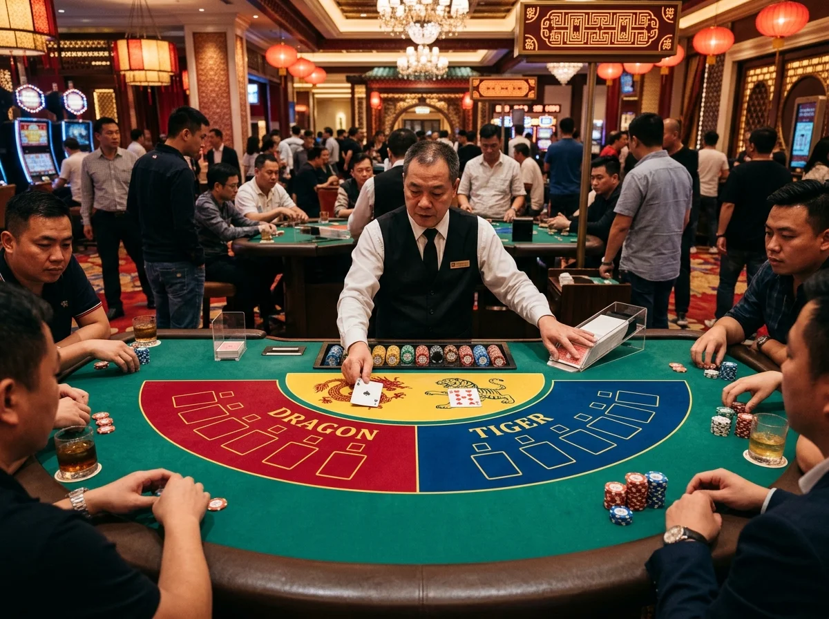 Dragon Tiger en vivo en Betano casino