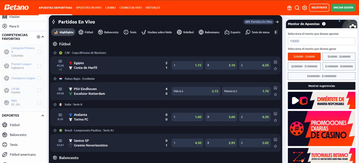 Casino Betano deportes — apuestas deportivas en vivo para México